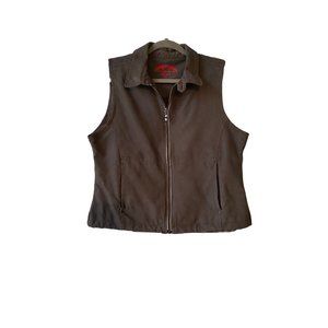Sun Mountain Outwear Ladies Darker Black Vest Size Large